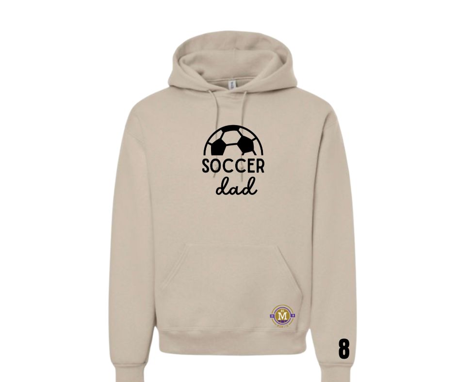 Hoodie As Montis soccer dad beige