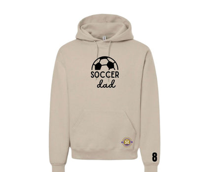 Hoodie As Montis soccer dad beige