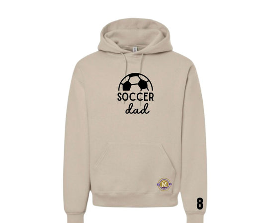 Hoodie As Montis soccer dad beige