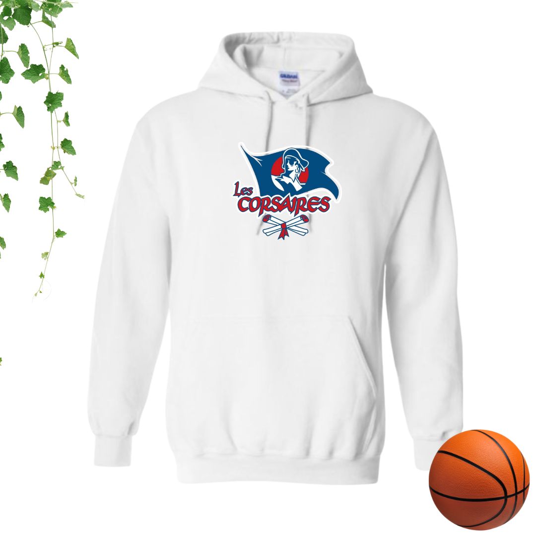 Coton ouaté à capuchon | Les Corsaires Basketball