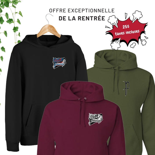 hoodie ecole secondaire bon pasteur