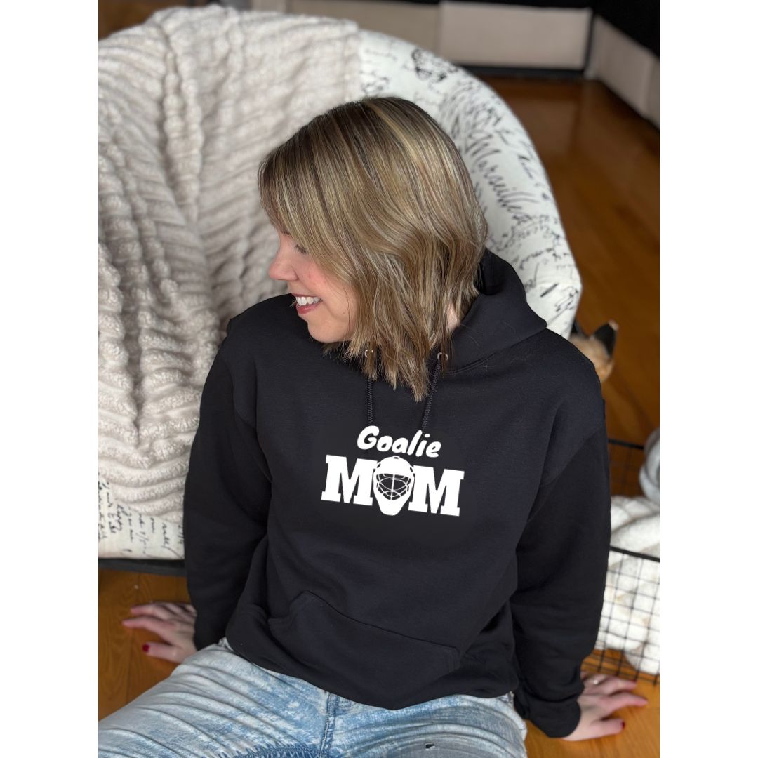 hoodie goalie maman femme