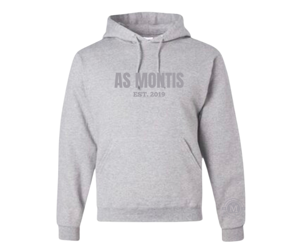 Haut à capuchon As Montis | Monochrome Gris
