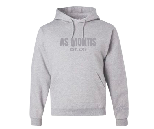Haut à capuchon As Montis | Monochrome Gris