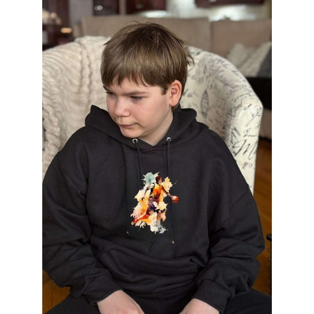 Hoodie - joueur basketball