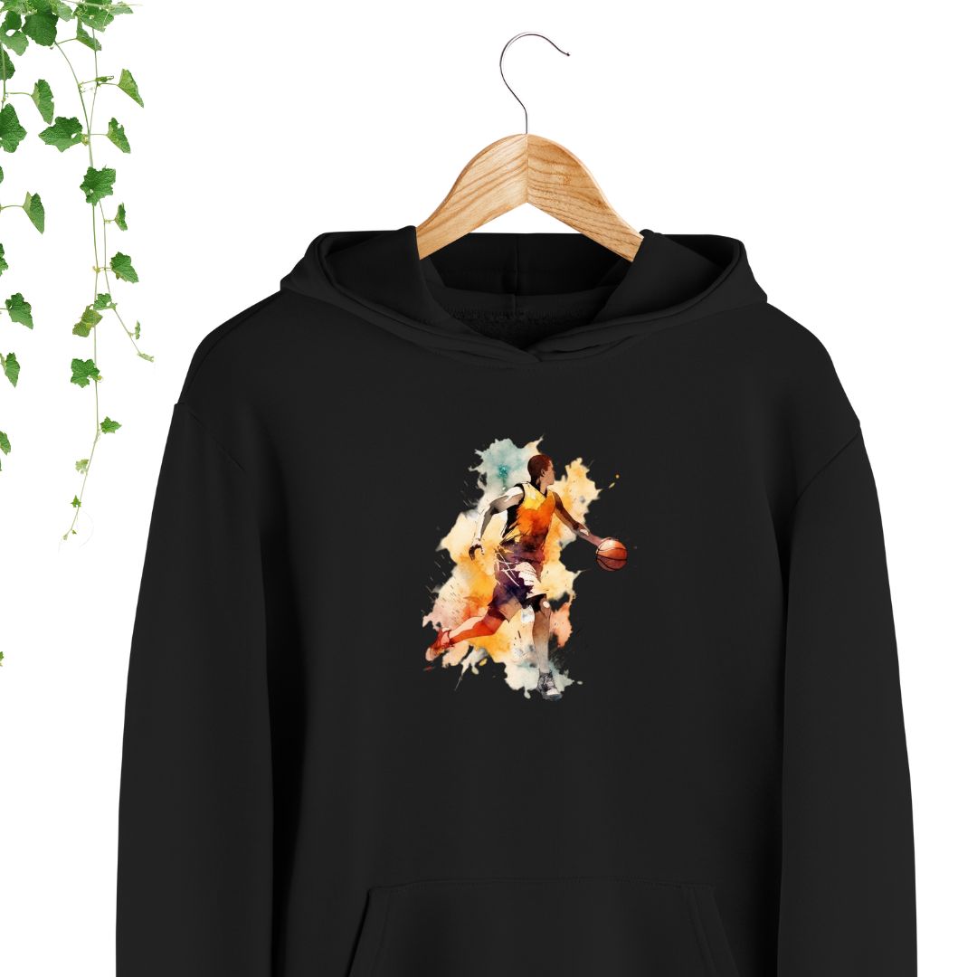 Hoodie - joueur basketball