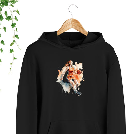 Hoodie - joueuse basketball