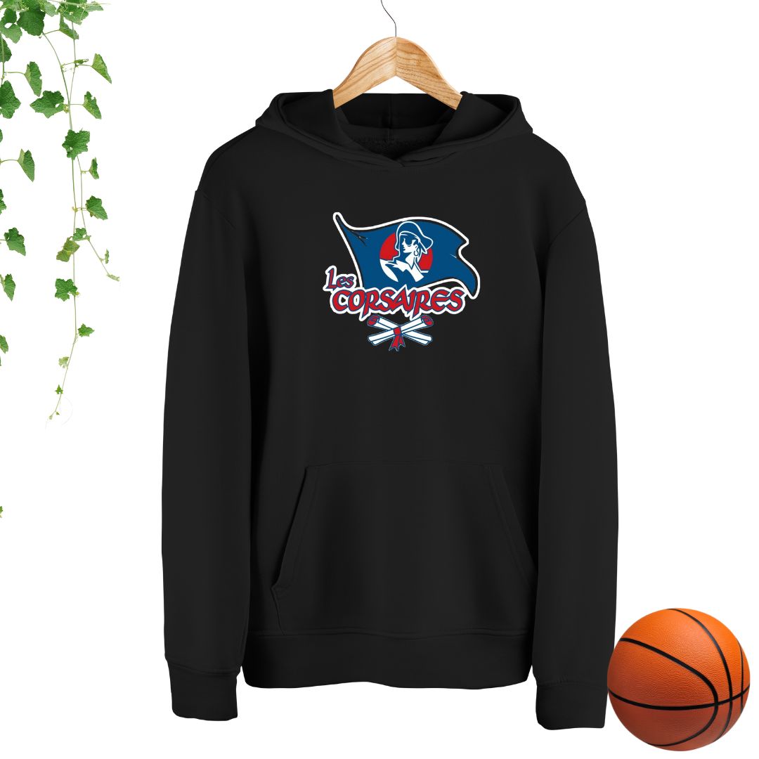 Coton ouaté à capuchon | Les Corsaires Basketball