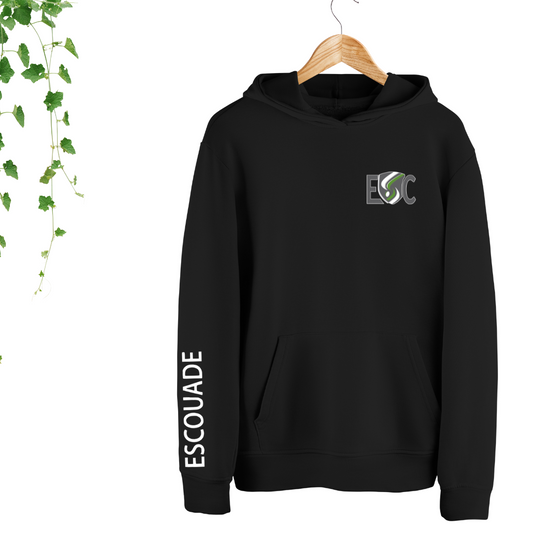 hoodie noir ecole secondaire saint charles