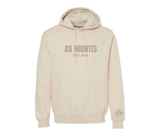 Haut à capuchon As Montis | Monochrome Beige