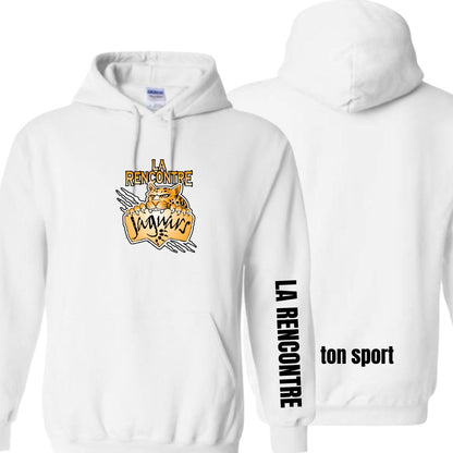 Coton ouaté à capuchon Sport | École La Rencontre