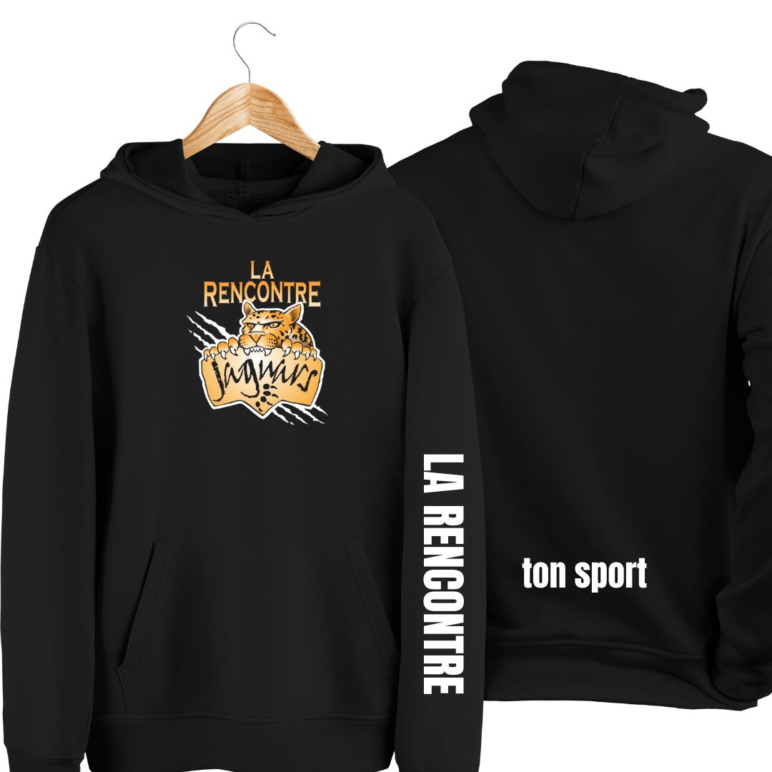 Coton ouaté à capuchon Sport | École La Rencontre