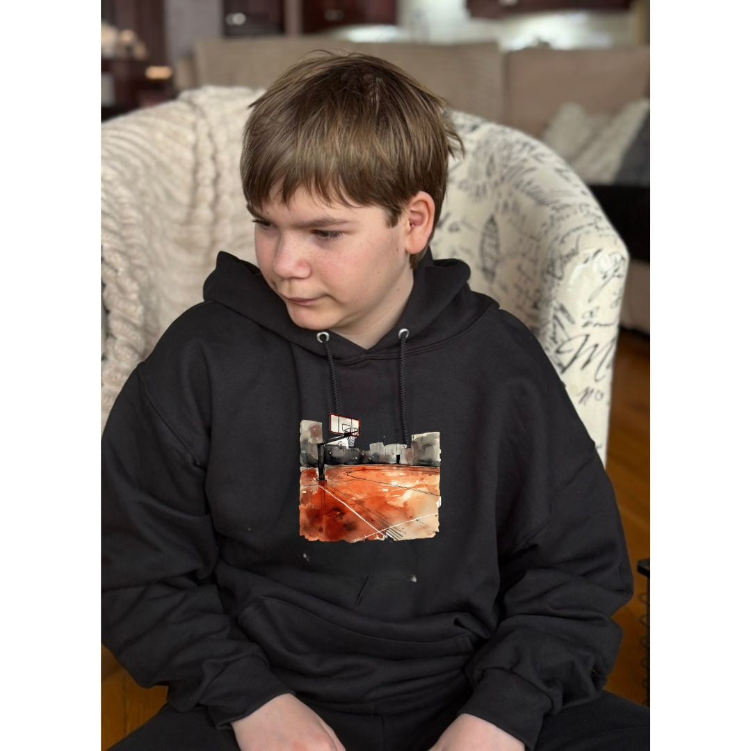 Hoodie - Terrain de basket
