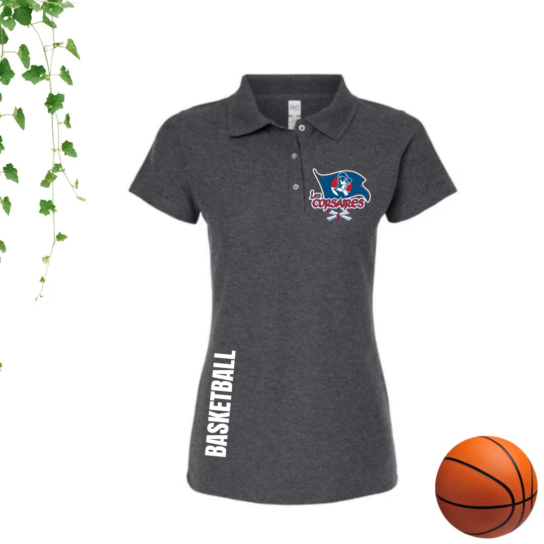 Polo coupe fille | Les Corsaires Basketball