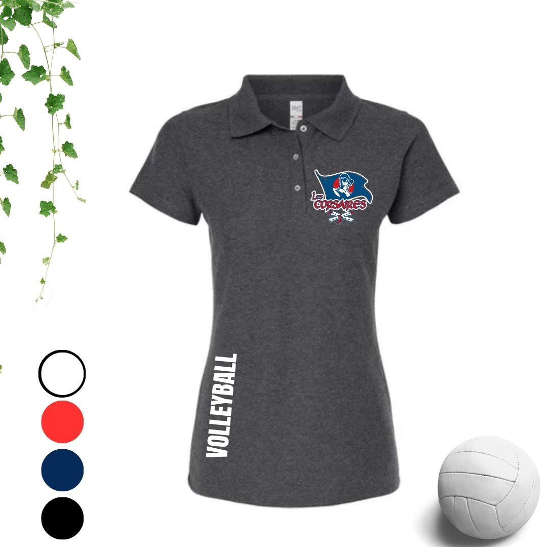 Polo coupe fille | Les Corsaires Volleyball