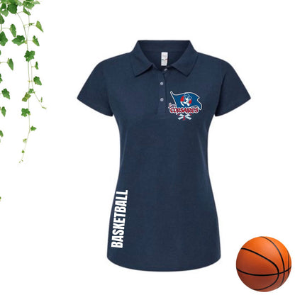 Polo coupe fille | Les Corsaires Basketball