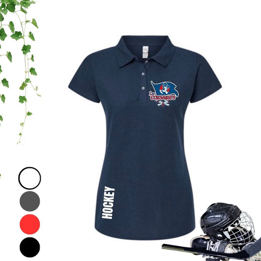 Polo coupe fille | Les Corsaires Hockey