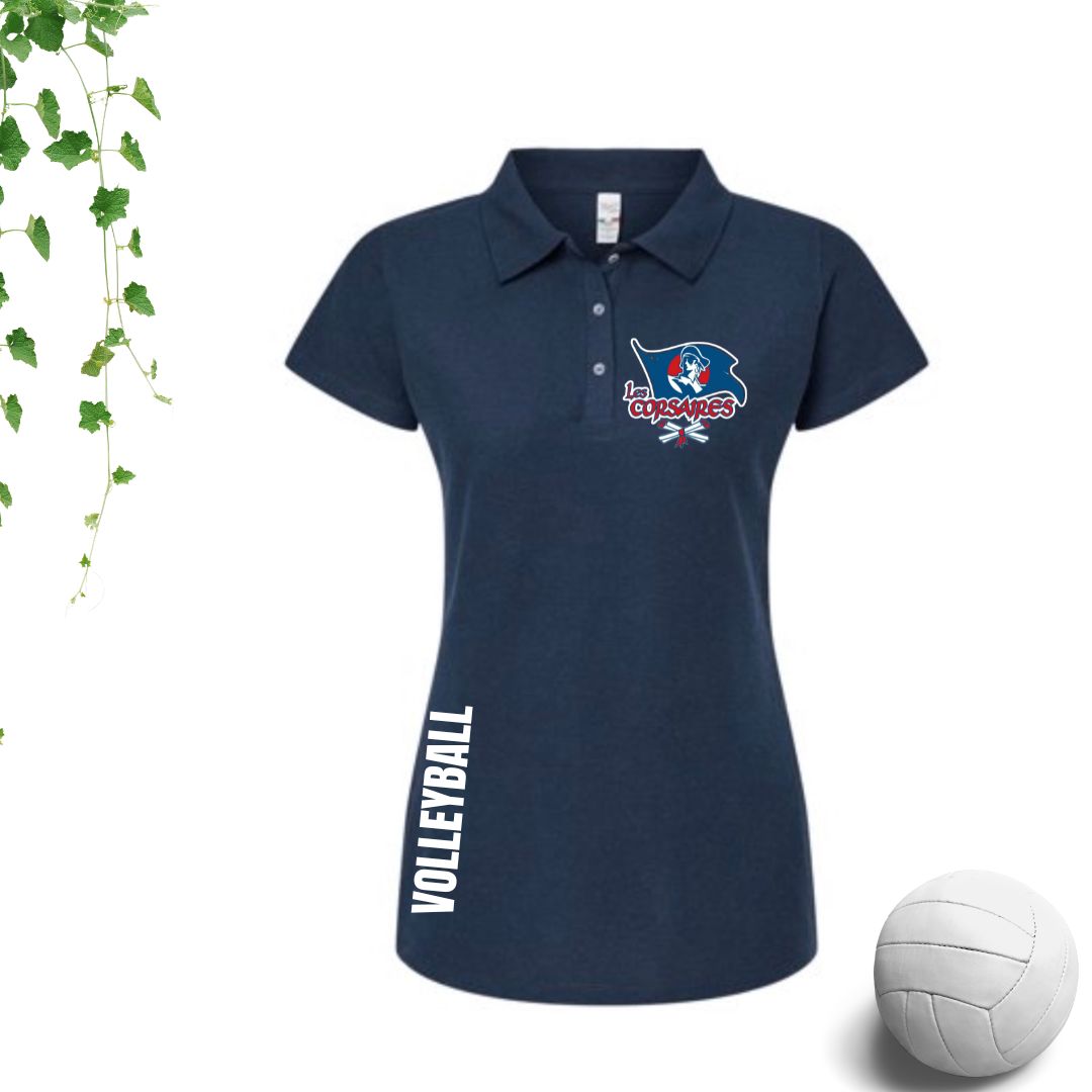 Polo coupe fille | Les Corsaires Volleyball