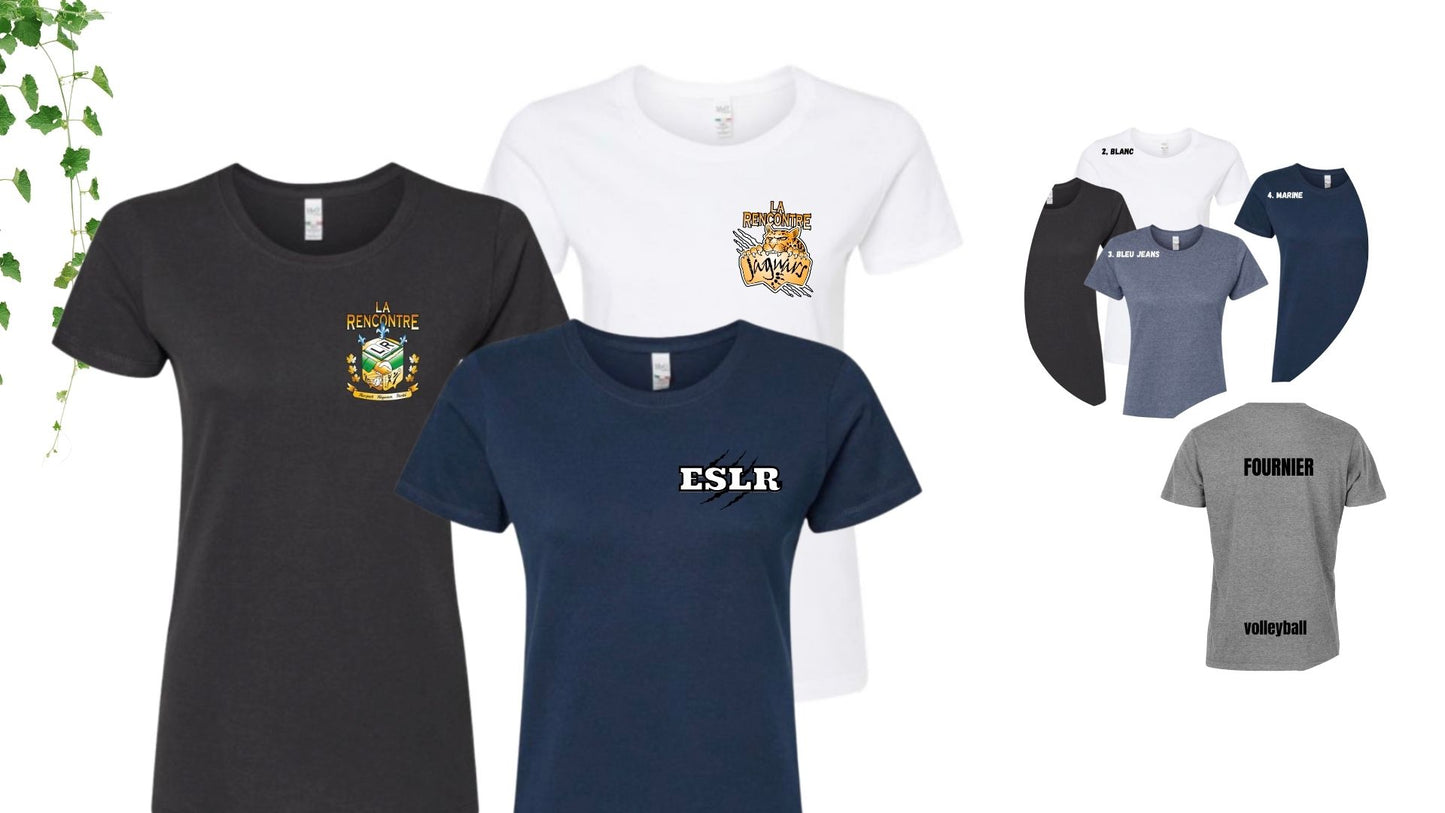 T-Shirt Coupe fille | École La Rencontre