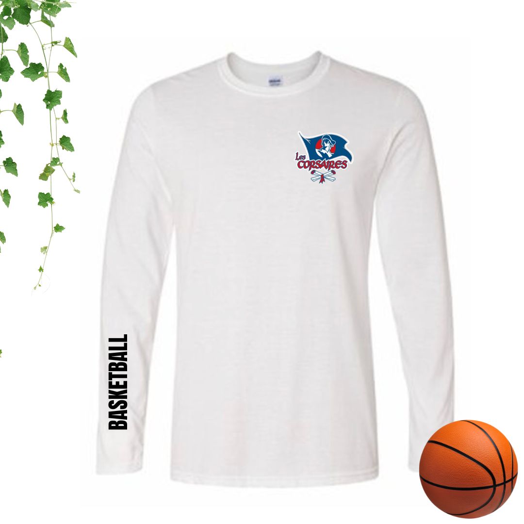 T-Shirt à manches longues | Les Corsaires Basketball