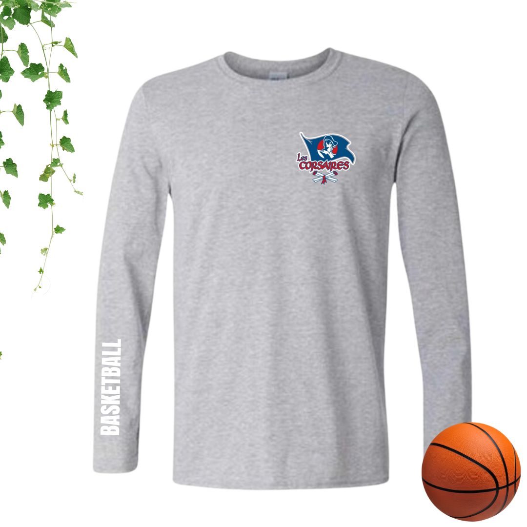 T-Shirt à manches longues | Les Corsaires Basketball