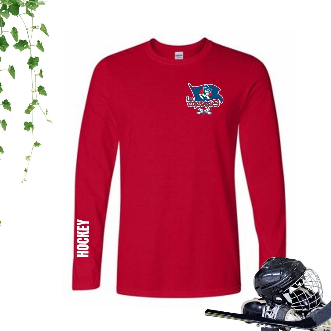 T-Shirt à manches longues | Les Corsaires Hockey