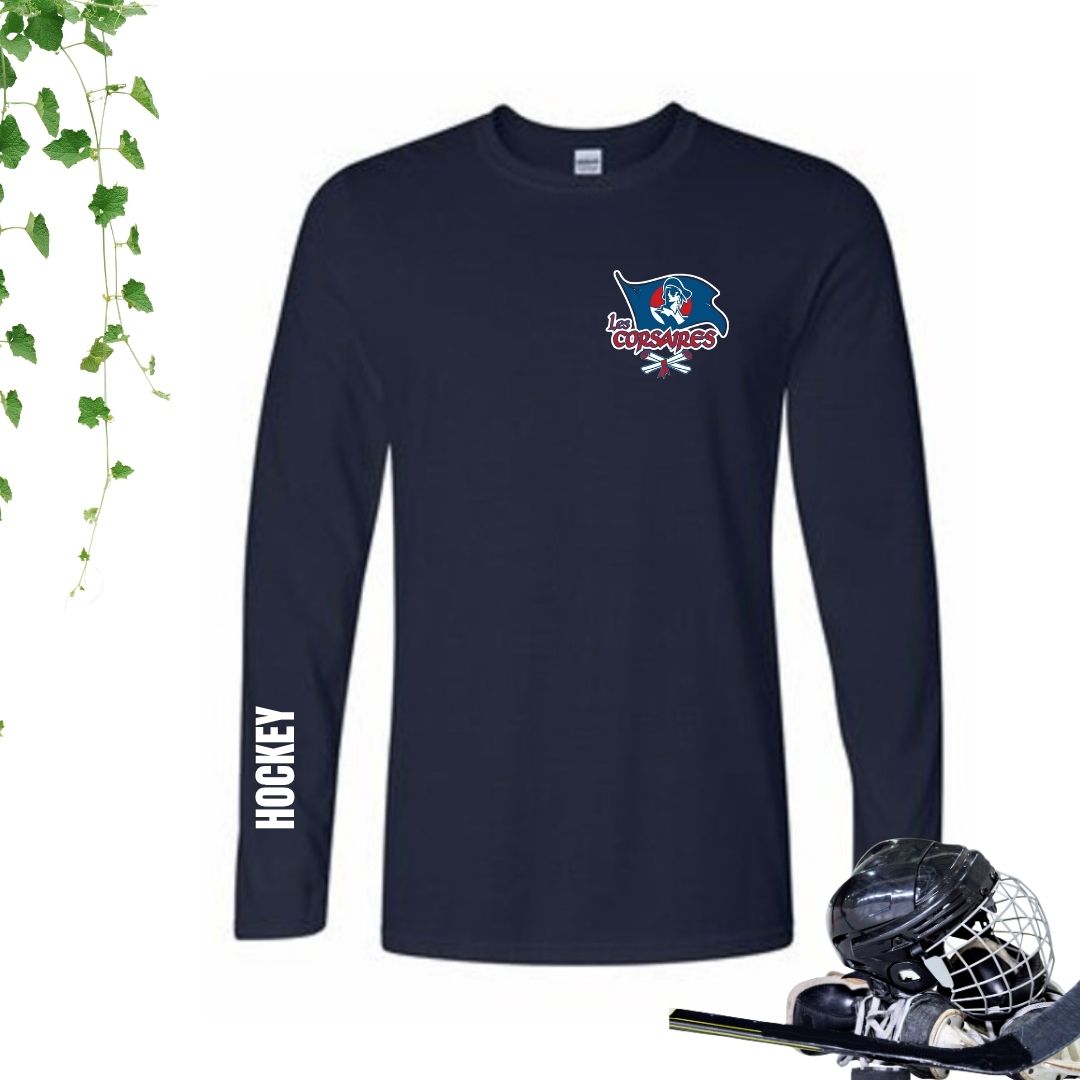T-Shirt à manches longues | Les Corsaires Hockey