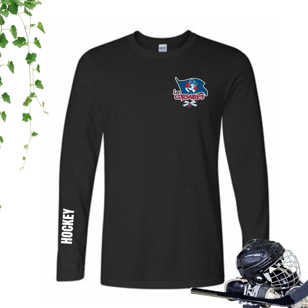 T-Shirt à manches longues | Les Corsaires Hockey
