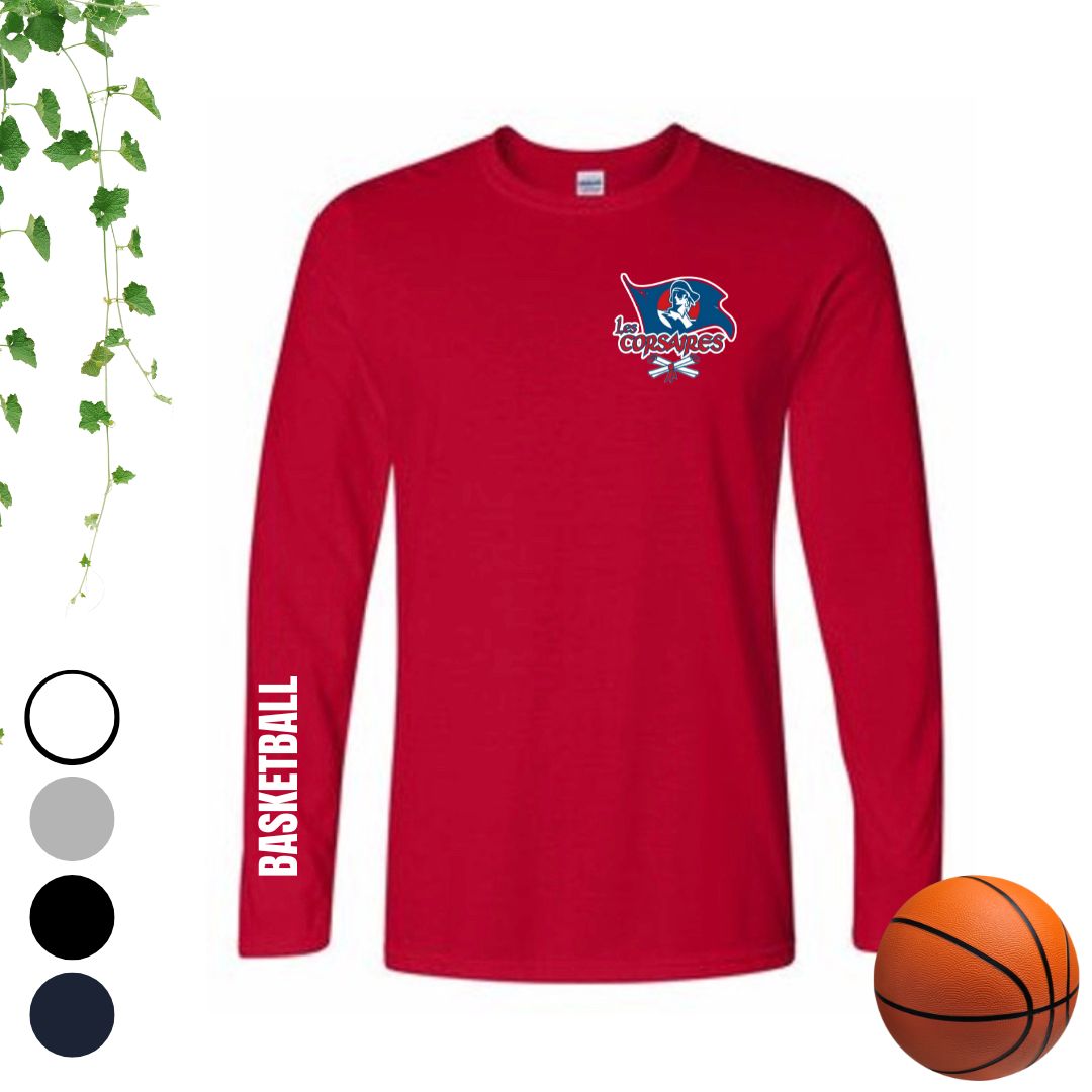 T-Shirt à manches longues | Les Corsaires Basketball