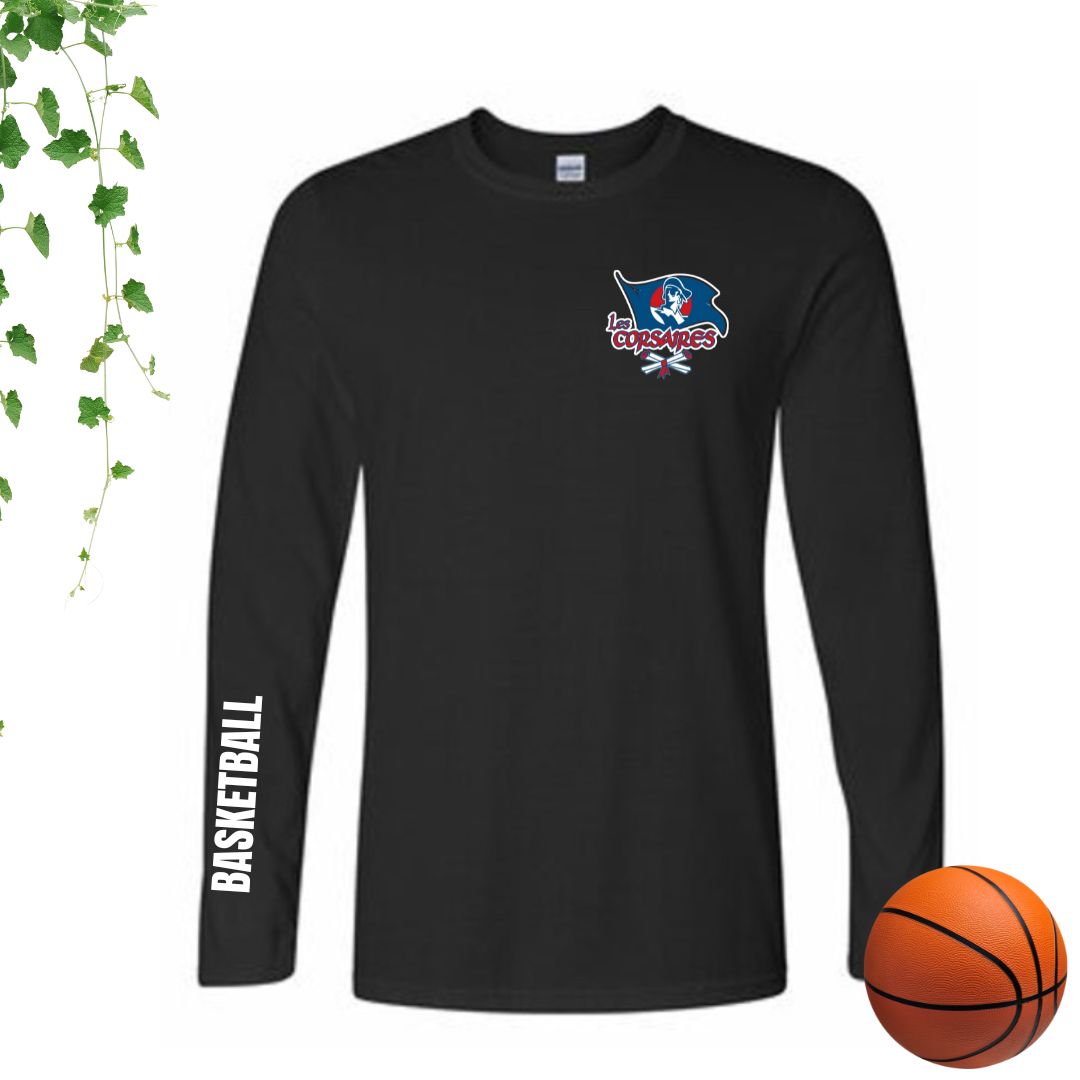 T-Shirt à manches longues | Les Corsaires Basketball