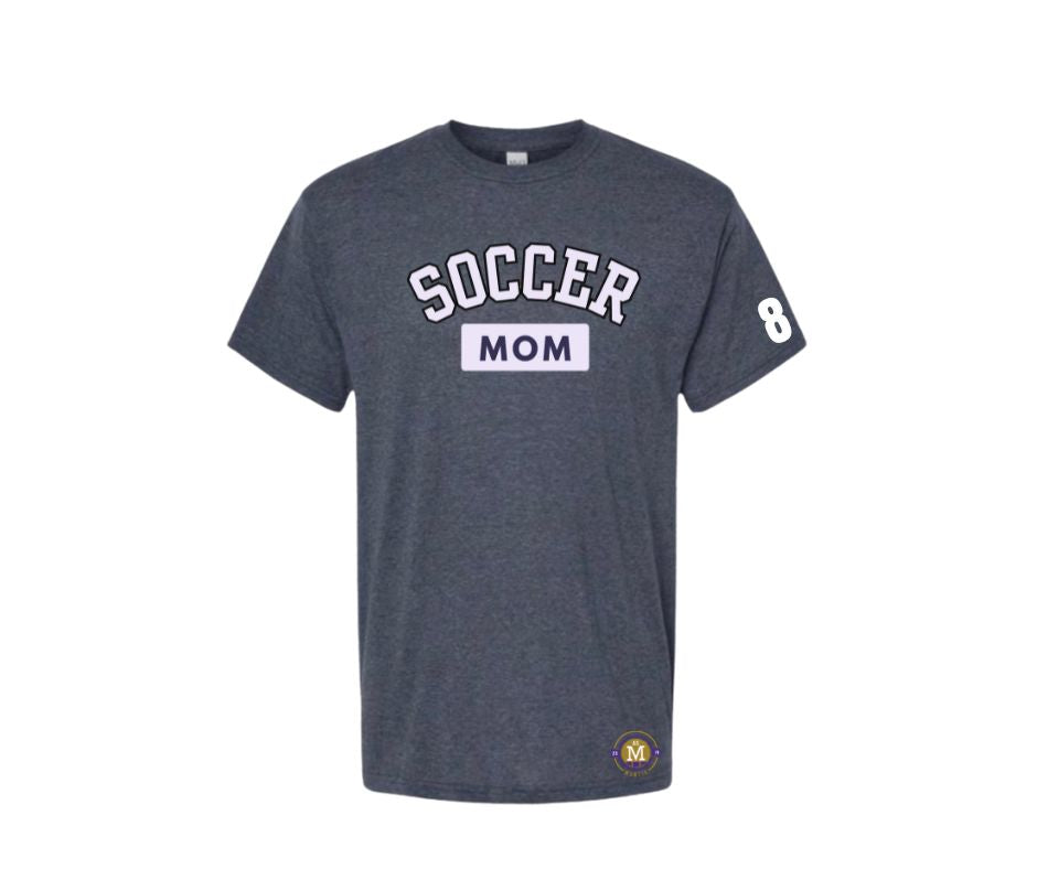T-Shirt As montis soccer mom bleu