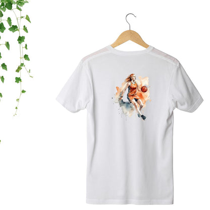 T-Shirt - Joueuse Basketball
