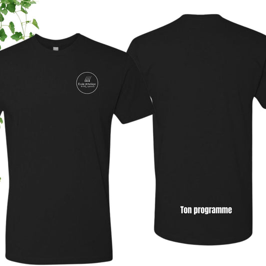 tshirt noir ecole hoteliere de la capitale