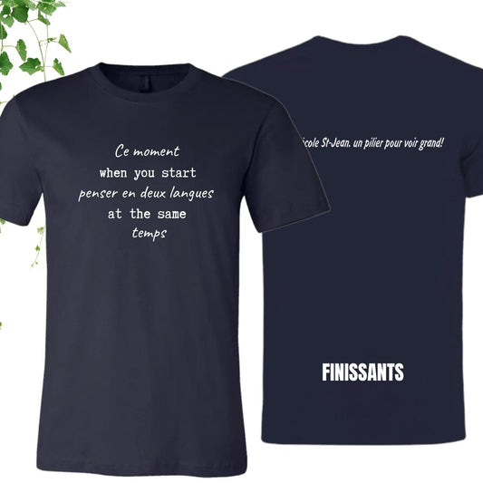 T-Shirt Finissants | École St-Jean