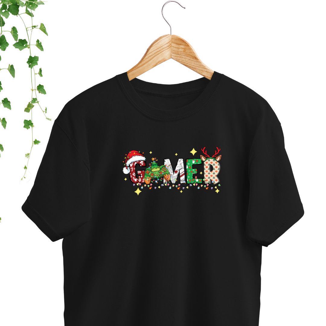 T-Shirt Noël - Gamer