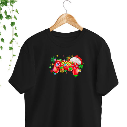 T-Shirt Noël - Gamer manette