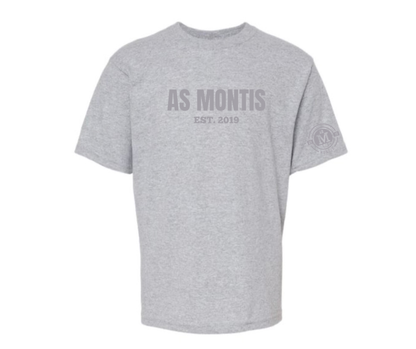 T-Shirt As Montis | Monochrome Gris