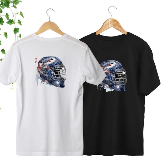 tshirt hockey casque gardien de but