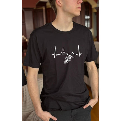 tshirt ligne du cœur adolescent