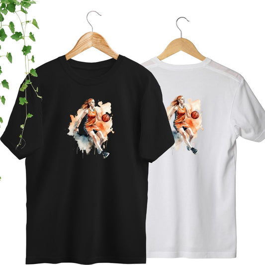 T-Shirt - Joueuse Basketball
