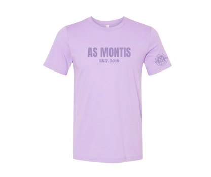 T-Shirt As Montis | Monochrome Lilas