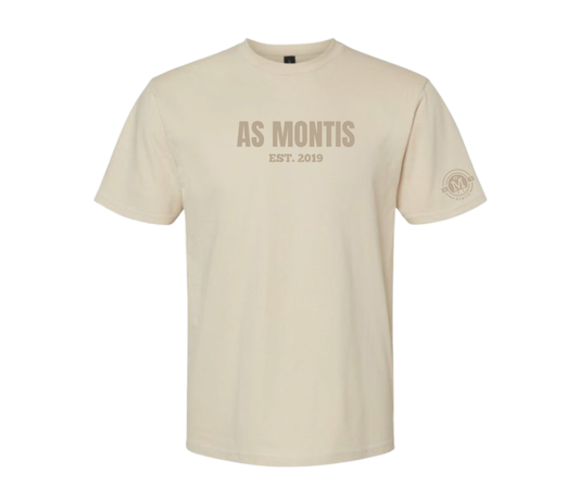 T-Shirt As Montis | Monochrome Beige