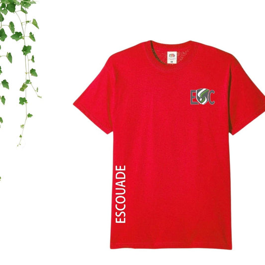 tshirt rouge ecole saint charles