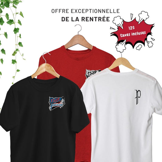 tshirt unisexe ecole secondaire bon pasteur