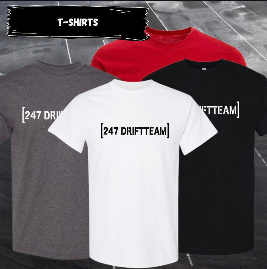 T-Shirt 247-DRIFTTEAM - Faites ajouter un nom et un numéro au dos du chandail