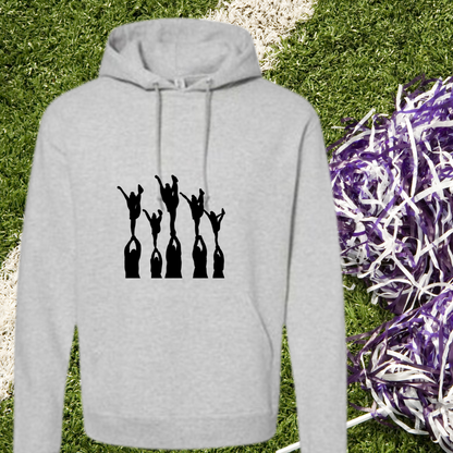 Hoodie Gris - Cheerleading
