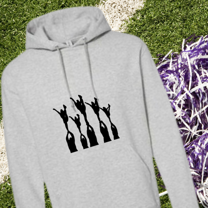 Hoodie Gris - Cheerleading