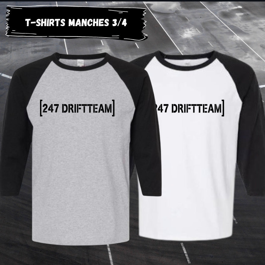 T-Shirt à manches 3/4 - 247-DRIFTTEAM