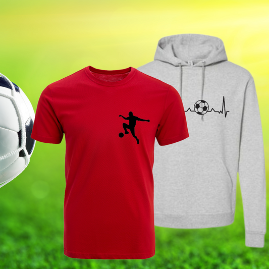Duo Hoodie/T-Shirt Joueur Soccer