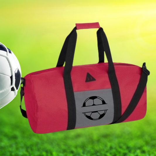 Sac de sport soccer - Faites ajouter un nom d'équipe/prénom sur le sac